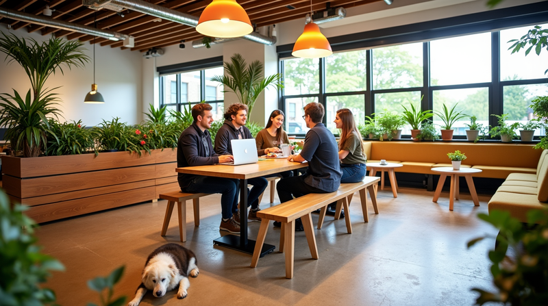 Dog-friendly office spaces